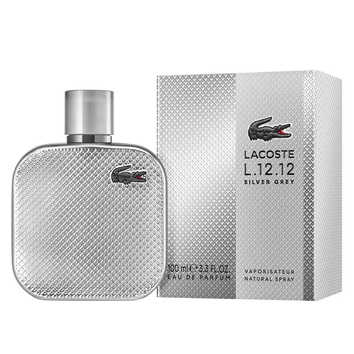 LACOSTE L.12.12 SILVER GREY
