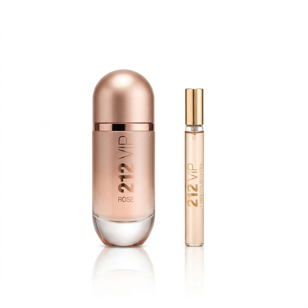 Set 212 Vip Rose de Carolina Herrera - perfume dama (2)